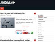 Tablet Screenshot of juiciocivil.com